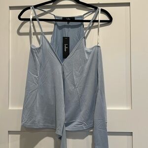 Brand new Lulus tie tank